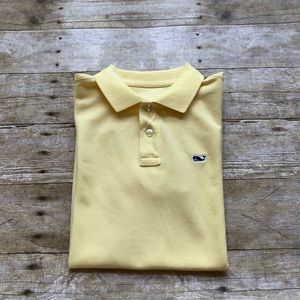 Vineyard Vines Polo Boys Yellow Small🐳